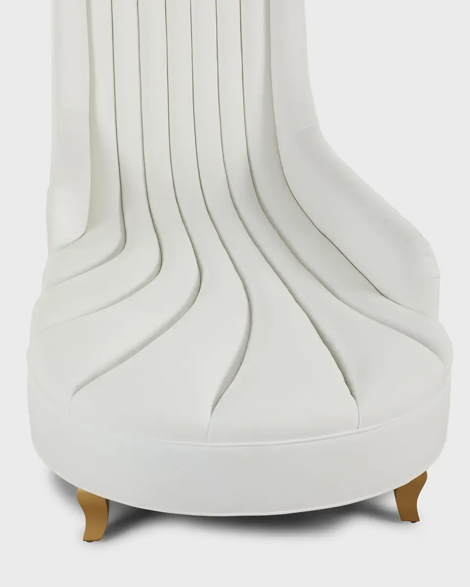 Haute House Thea Channel-Tufted Chaise | Thumbnail 5 Haute House Thea Channel-Tufted Chaise | Thumbnail 5