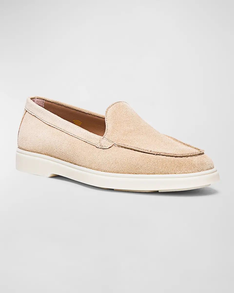 Santoni Yaltamoc Suede Slip-On Loafers | Thumbnail 2