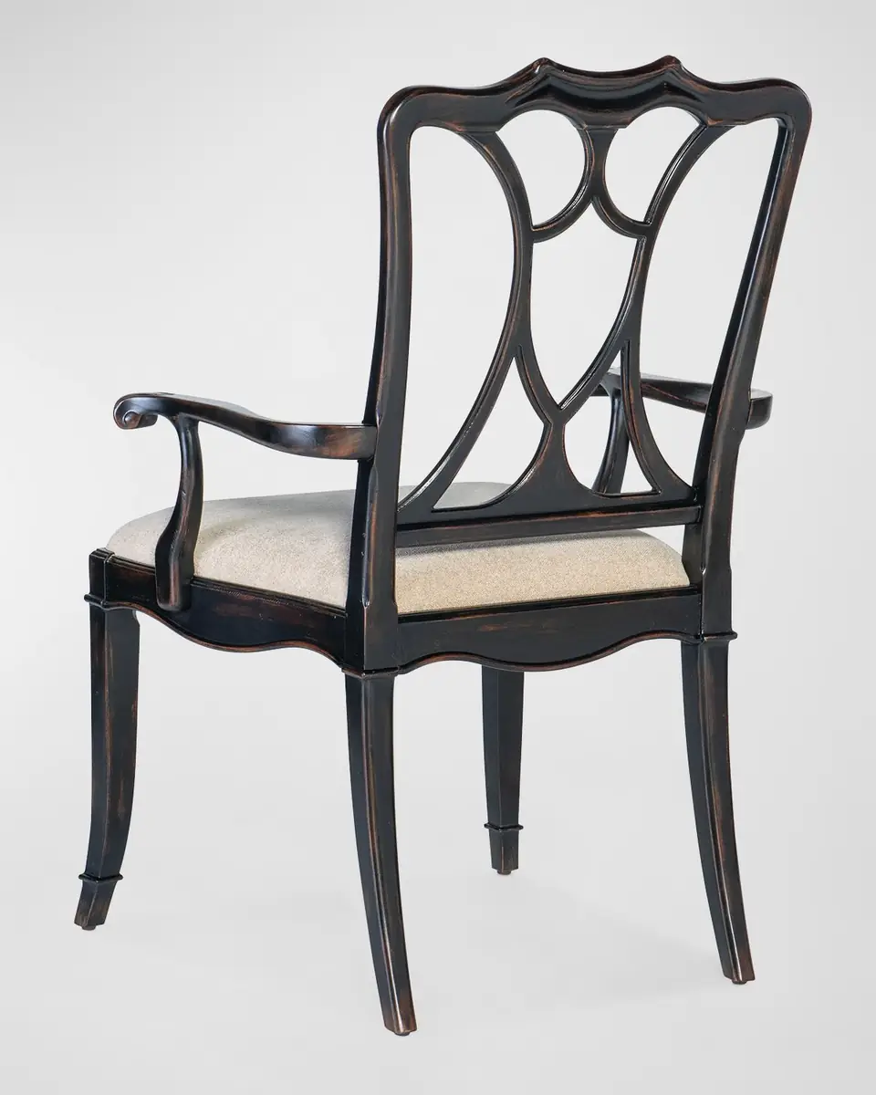 Hooker Furniture Charleston Upholstered Dining Arm Chair | Thumbnail 2 Hooker Furniture Charleston Upholstered Dining Arm Chair | Thumbnail 2