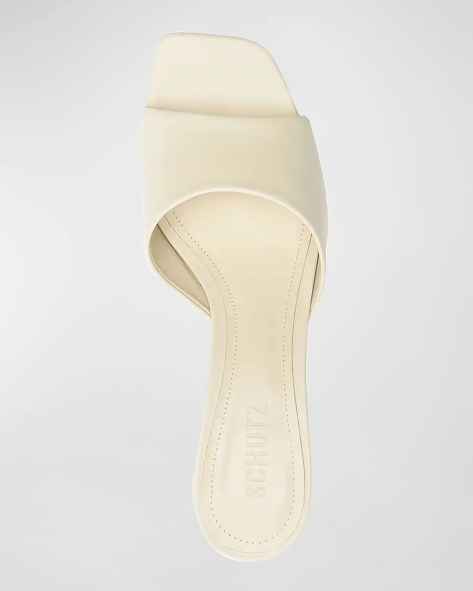 Schutz Dethalia Metallic Stiletto Mule Sandals | Thumbnail 5 Schutz Dethalia Metallic Stiletto Mule Sandals | Thumbnail 5