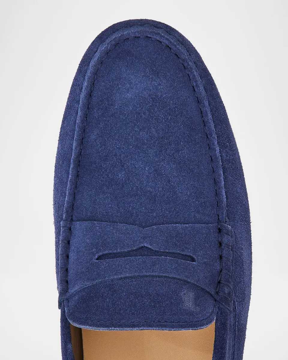 Tod's Men's Gommino Bubble Suede Moccasin Drivers | Thumbnail 4