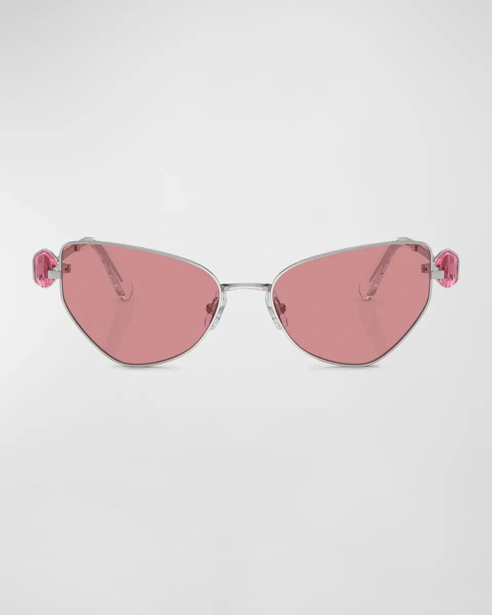 SWAROVSKI Full-Cut Crystal Metal Cat-Eye Sunglasses | Thumbnail 2 SWAROVSKI Full-Cut Crystal Metal Cat-Eye Sunglasses | Thumbnail 2