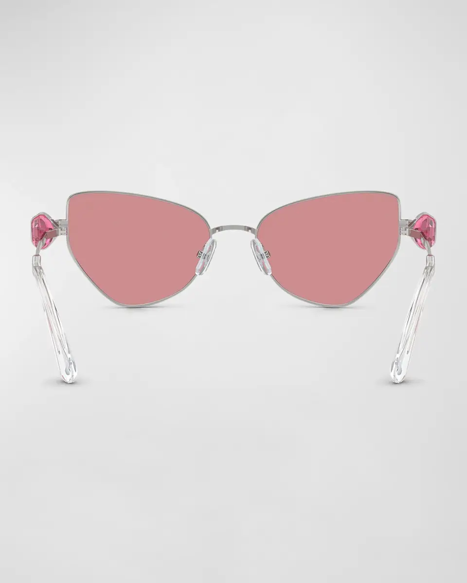 SWAROVSKI Full-Cut Crystal Metal Cat-Eye Sunglasses | Thumbnail 3 SWAROVSKI Full-Cut Crystal Metal Cat-Eye Sunglasses | Thumbnail 3
