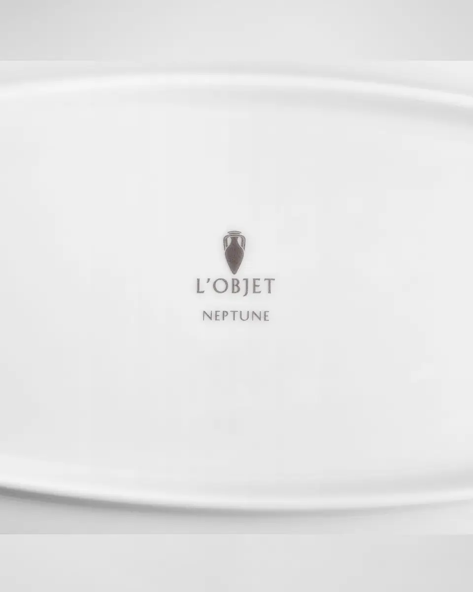 L'Objet Neptune Oval Platter, 14" | Thumbnail 3 L'Objet Neptune Oval Platter, 14" | Thumbnail 3