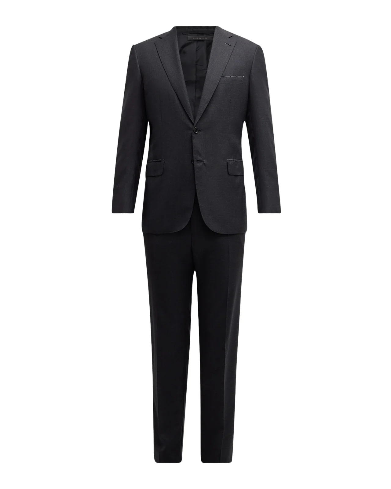 Men's Tonal Check Wool Suit