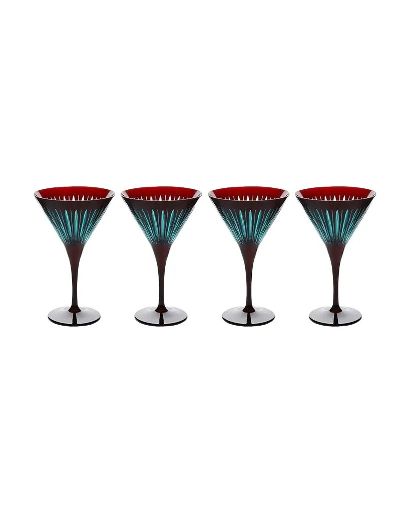 L'Objet Prism Martini Glasses, Set of 4