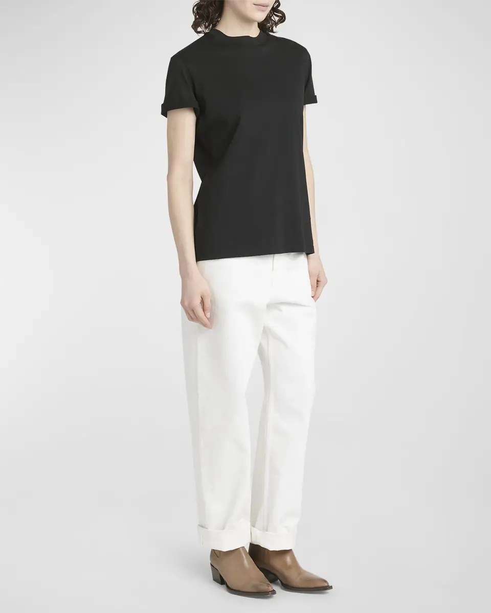 Golden Goose Golden Distressed Short-Sleeve T-Shirt | Thumbnail 2 Golden Goose Golden Distressed Short-Sleeve T-Shirt | Thumbnail 2