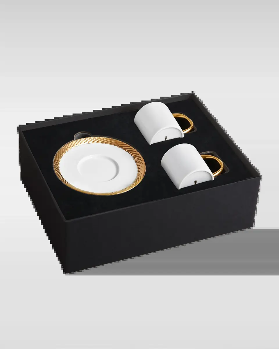L'Objet Corde Espresso Cup & Saucer | Thumbnail 2 L'Objet Corde Espresso Cup & Saucer | Thumbnail 2