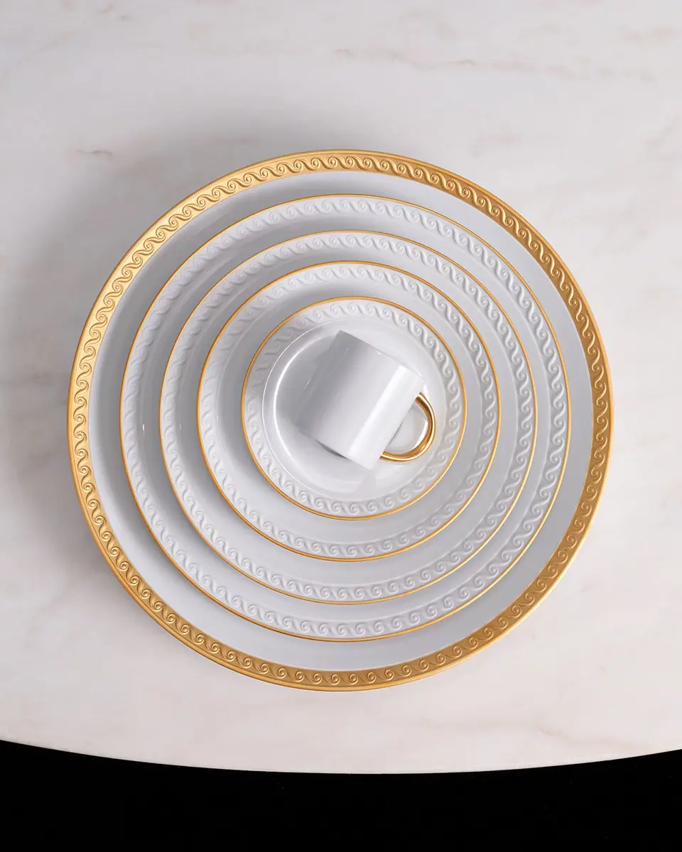 L'Objet Neptune 24K Gold-Rimmed Charger | Thumbnail 4