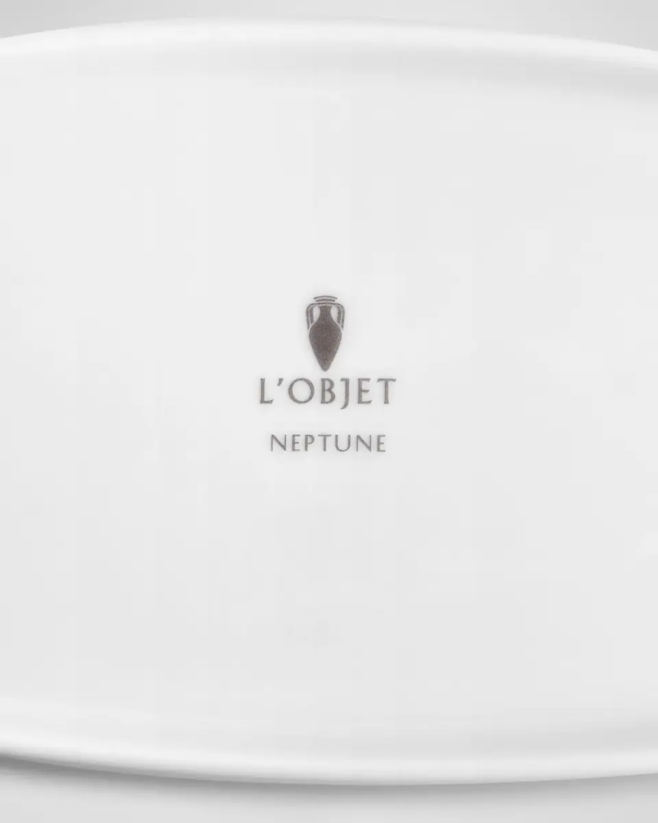 L'Objet Neptune 24K Gold-Rimmed Oval Platter | Thumbnail 3 L'Objet Neptune 24K Gold-Rimmed Oval Platter | Thumbnail 3