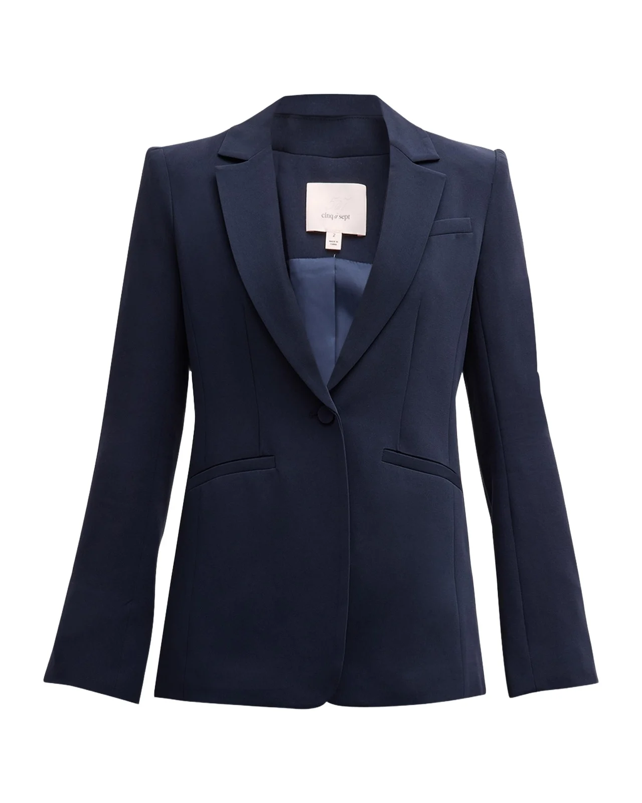 Cinq à Sept Karlie Tailored Crepe Blazer
