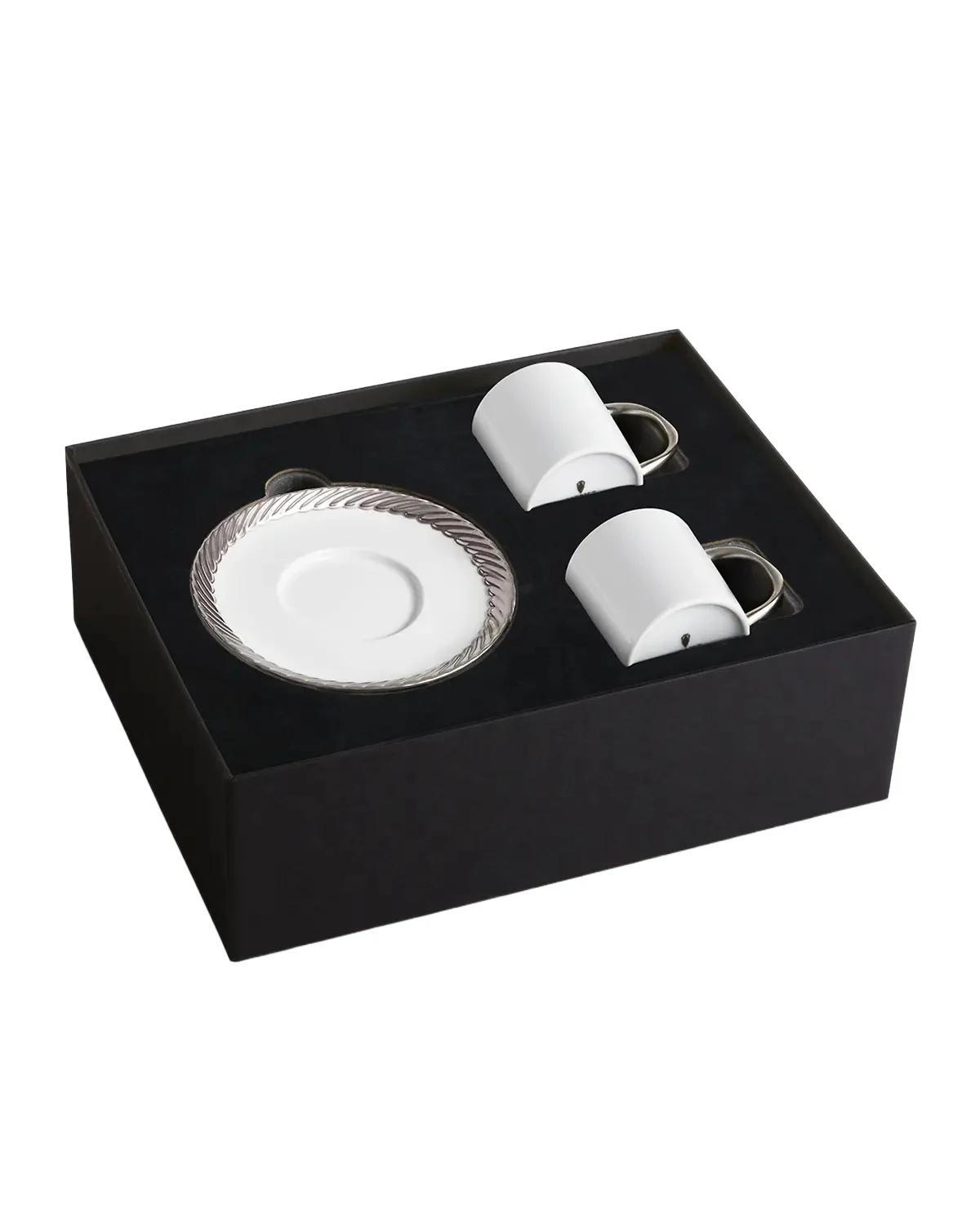 L'Objet Corde Espresso Cup & Saucer