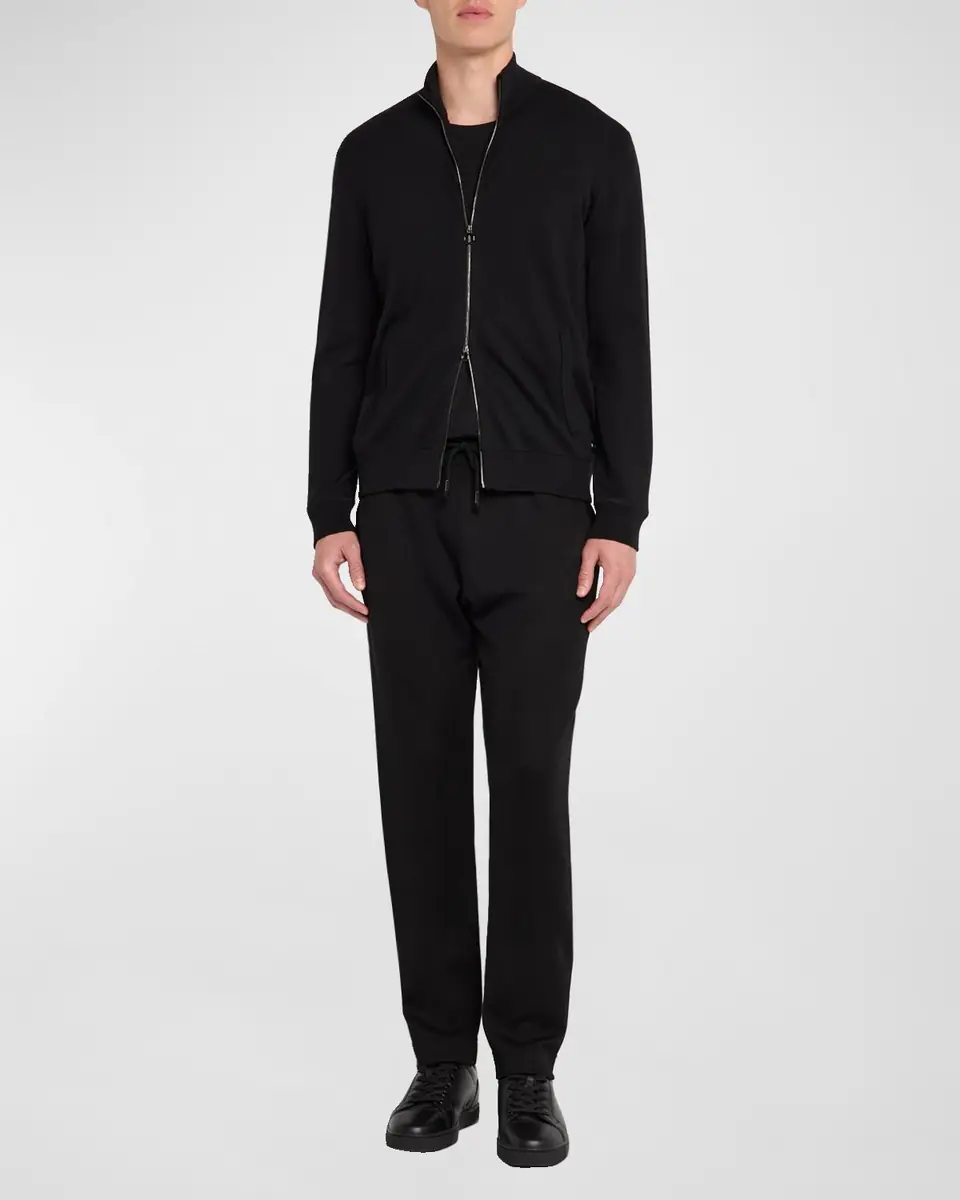Stefano Ricci Men's Cashmere Knit Drawstring Pants | Thumbnail 2 Stefano Ricci Men's Cashmere Knit Drawstring Pants | Thumbnail 2
