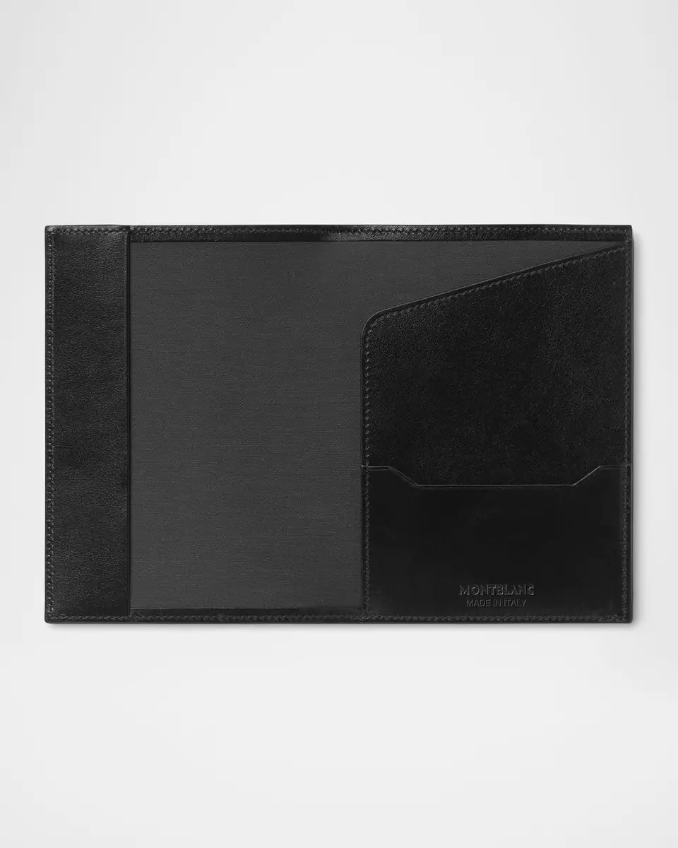 Montblanc Men's Meisterstuck Leather Passport Holder | Thumbnail 2 Montblanc Men's Meisterstuck Leather Passport Holder | Thumbnail 2
