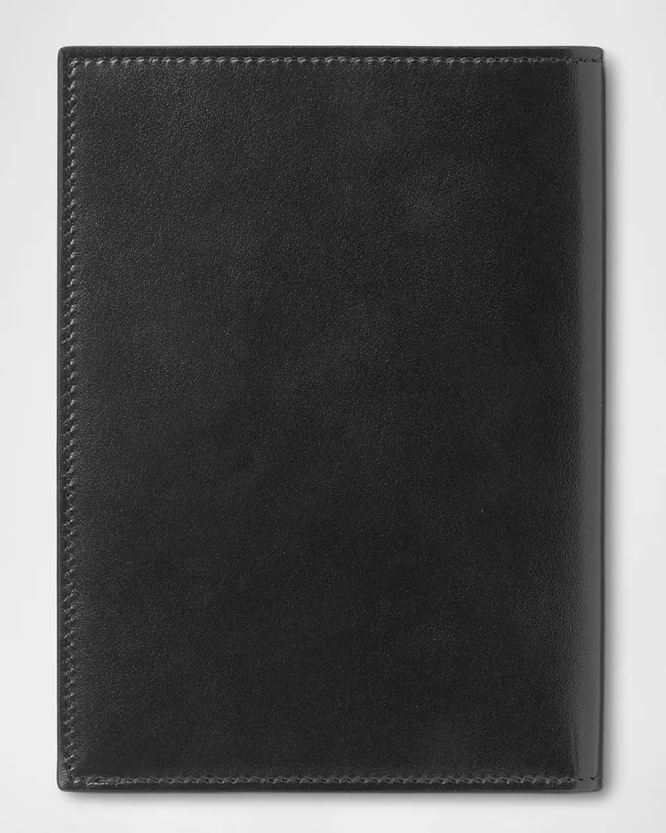 Montblanc Men's Meisterstuck Leather Passport Holder | Thumbnail 3 Montblanc Men's Meisterstuck Leather Passport Holder | Thumbnail 3