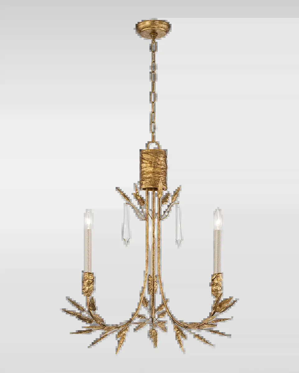 Lucas McKearn Palm d 'Or 3-Light Chandelier | Thumbnail 2 Lucas McKearn Palm d 'Or 3-Light Chandelier | Thumbnail 2