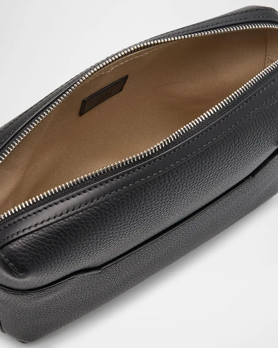 dunhill Men's 1893 Harness City Leather Messenger Bag | Thumbnail 4 dunhill Men's 1893 Harness City Leather Messenger Bag | Thumbnail 4