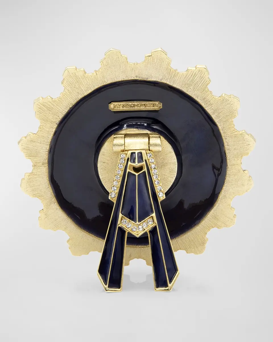 Jay Strongwater Art Deco Clock | Thumbnail 2