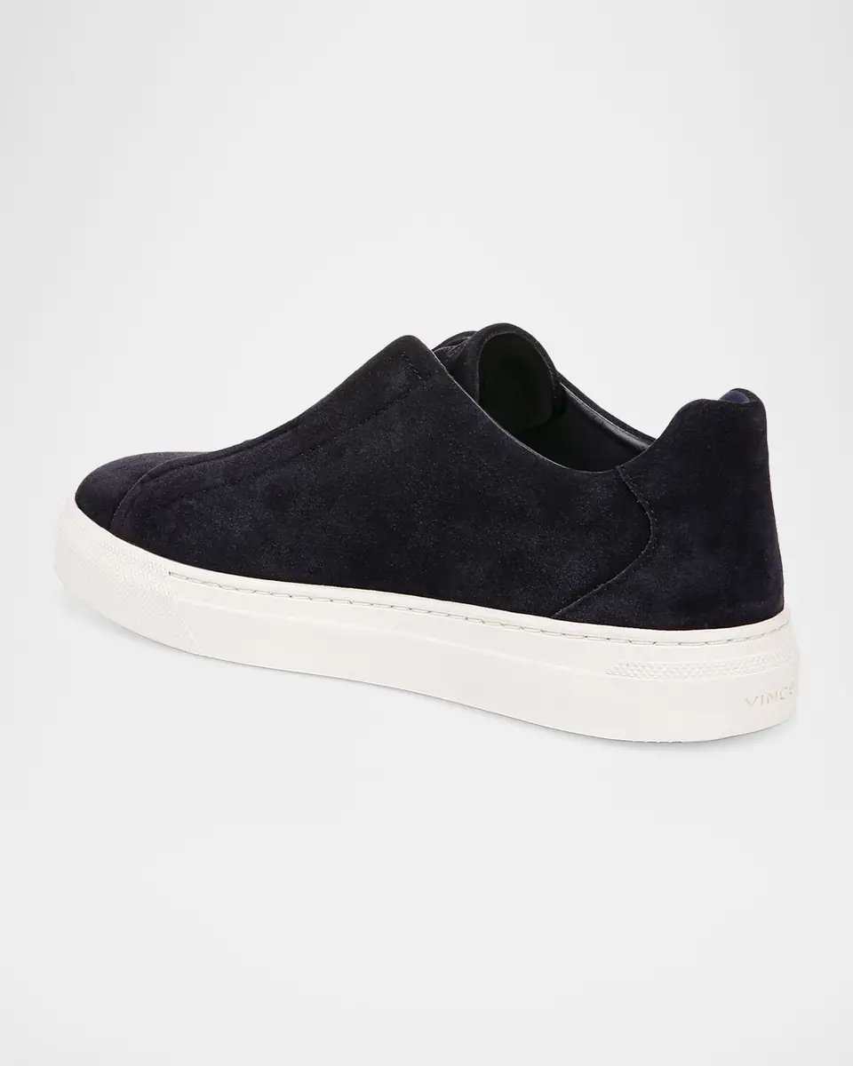 Vince Men's Lakewood Suede Low-Top Sneakers | Thumbnail 3 Vince Men's Lakewood Suede Low-Top Sneakers | Thumbnail 3