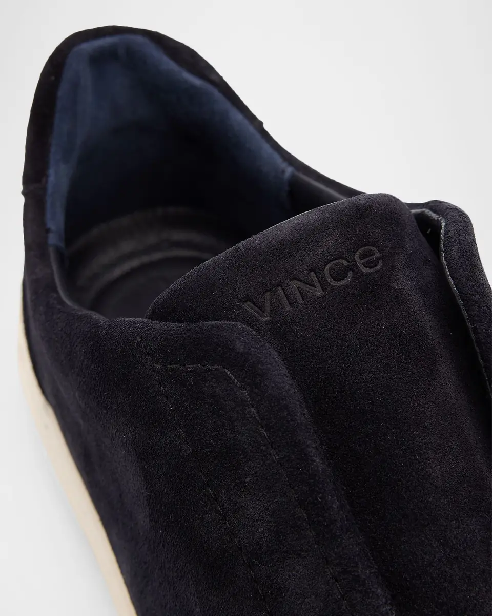 Vince Men's Lakewood Suede Low-Top Sneakers | Thumbnail 4 Vince Men's Lakewood Suede Low-Top Sneakers | Thumbnail 4