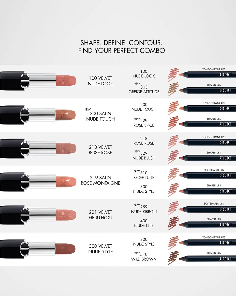 Dior Rouge Contour No-Transfer Lip Liner Pencil | Thumbnail 3 Dior Rouge Contour No-Transfer Lip Liner Pencil | Thumbnail 3
