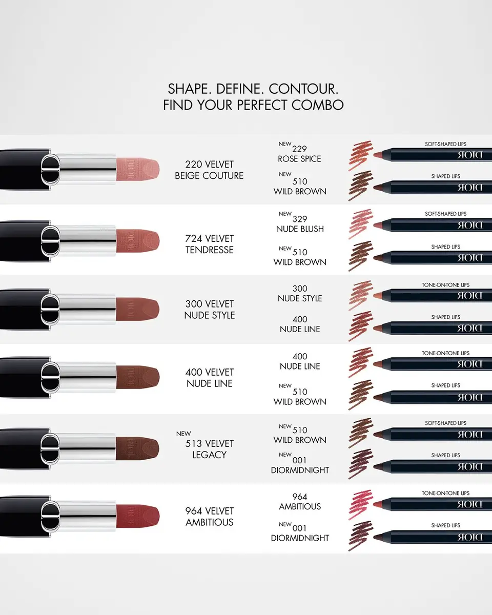 Dior Rouge Contour No-Transfer Lip Liner Pencil | Thumbnail 4 Dior Rouge Contour No-Transfer Lip Liner Pencil | Thumbnail 4