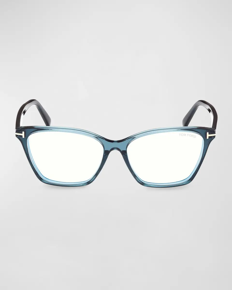 TOM FORD Blue Blocking Acetate Cat-Eye Glasses | Thumbnail 3 TOM FORD Blue Blocking Acetate Cat-Eye Glasses | Thumbnail 3