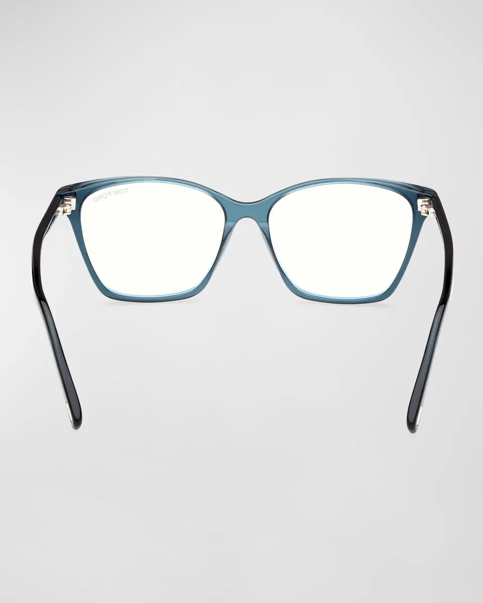 TOM FORD Blue Blocking Acetate Cat-Eye Glasses | Thumbnail 5 TOM FORD Blue Blocking Acetate Cat-Eye Glasses | Thumbnail 5