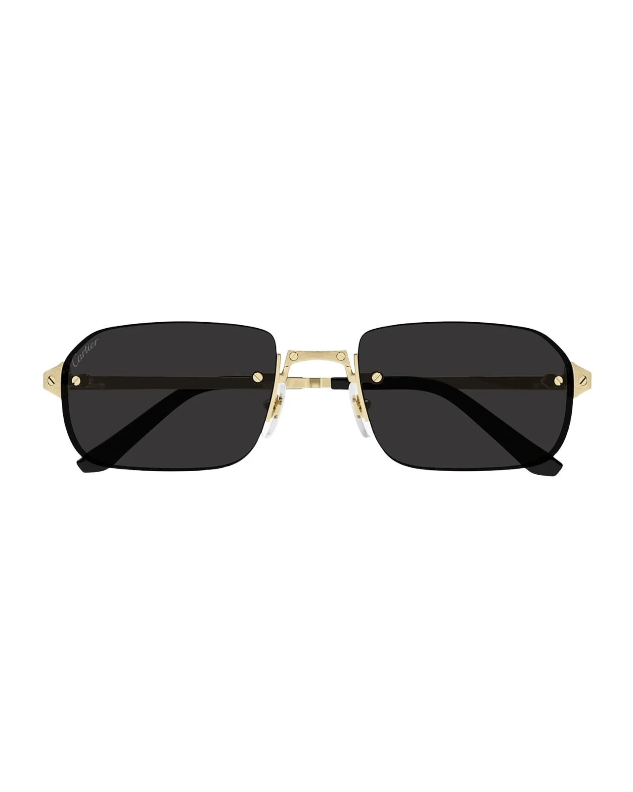 Men's Metal Rimless Rectangle Sunglasses Men's Metal Rimless Rectangle Sunglasses
