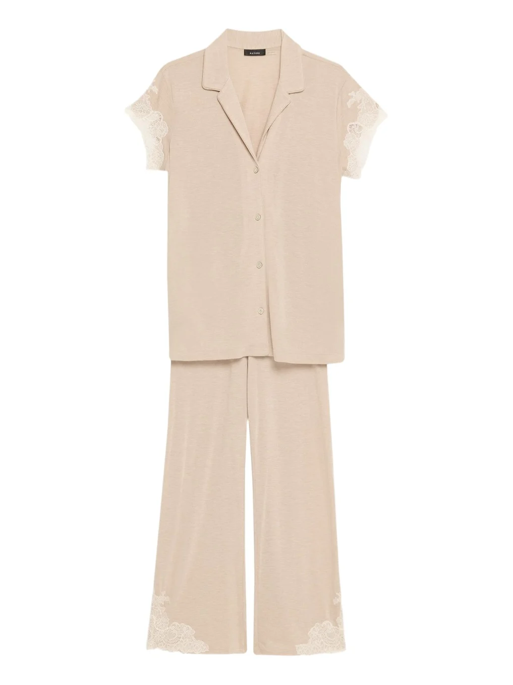 Luxe Shangri-La Short-Sleeve Pajama Set Luxe Shangri-La Short-Sleeve Pajama Set