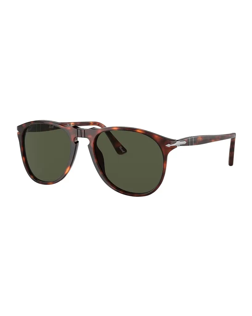 Persol Men's 0PO9649S Acetate Aviator Sunglasses | Image 1 Persol Men's 0PO9649S Acetate Aviator Sunglasses | Image 1