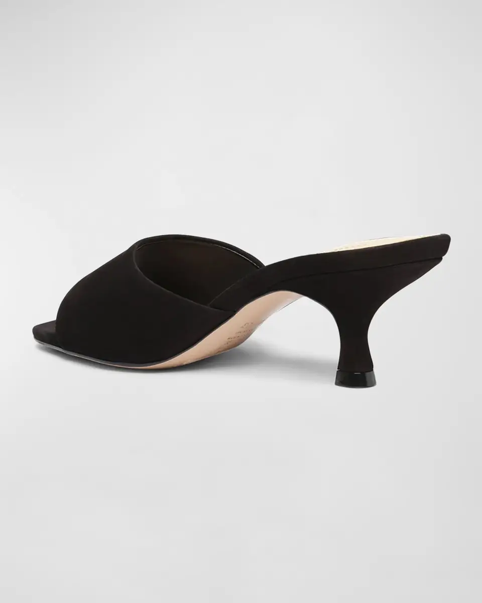 Schutz Dethalia Suede Mule Sandals | Thumbnail 3