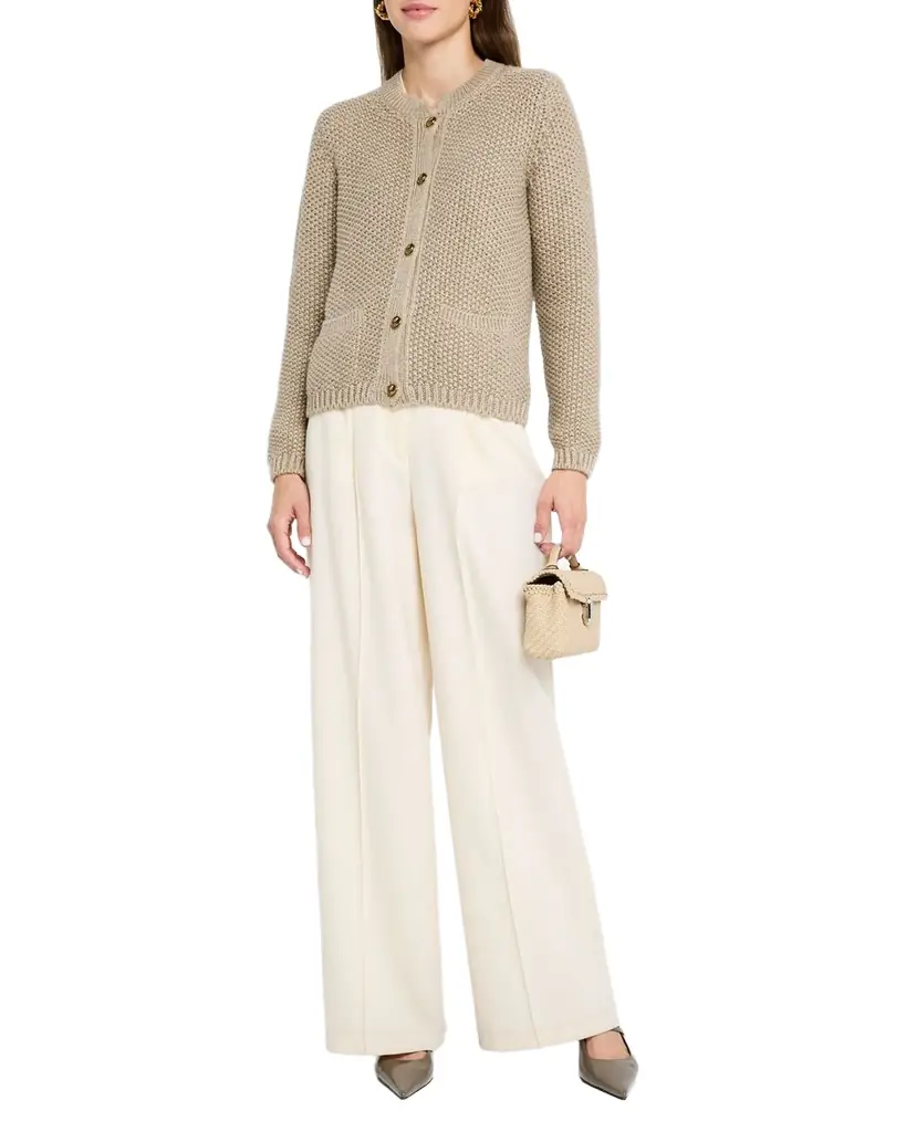 Loro Piana Baranca Cardigan Sweater Linen Cash Gg 3 | Image 1 Loro Piana Baranca Cardigan Sweater Linen Cash Gg 3 | Image 1