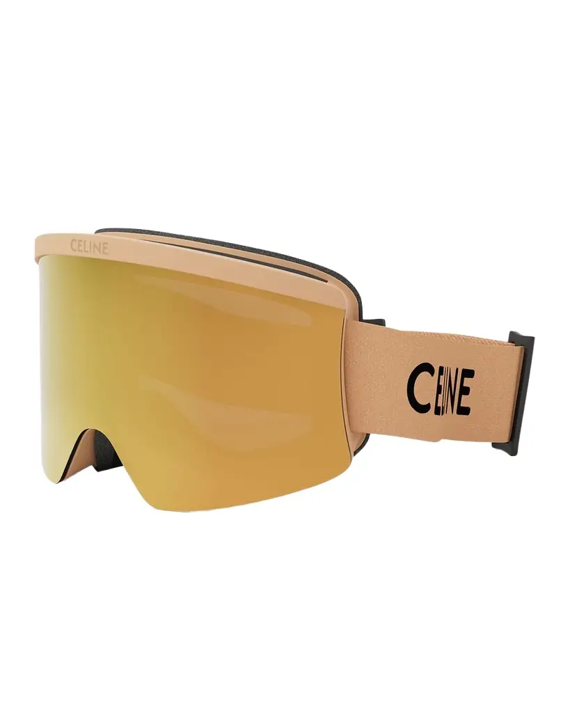 Monochrome Logo-Print Ski Goggles Monochrome Logo-Print Ski Goggles