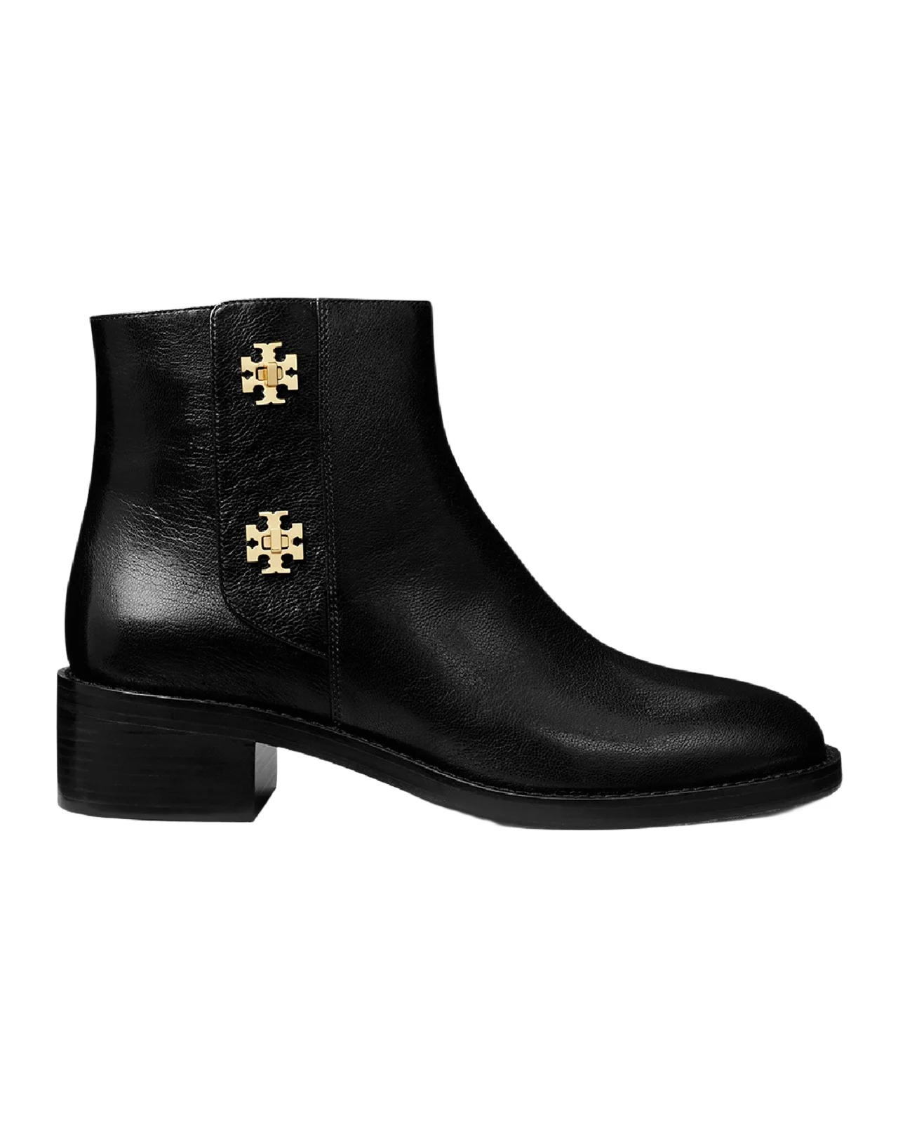 T-Lock Leather Ankle Boots T-Lock Leather Ankle Boots