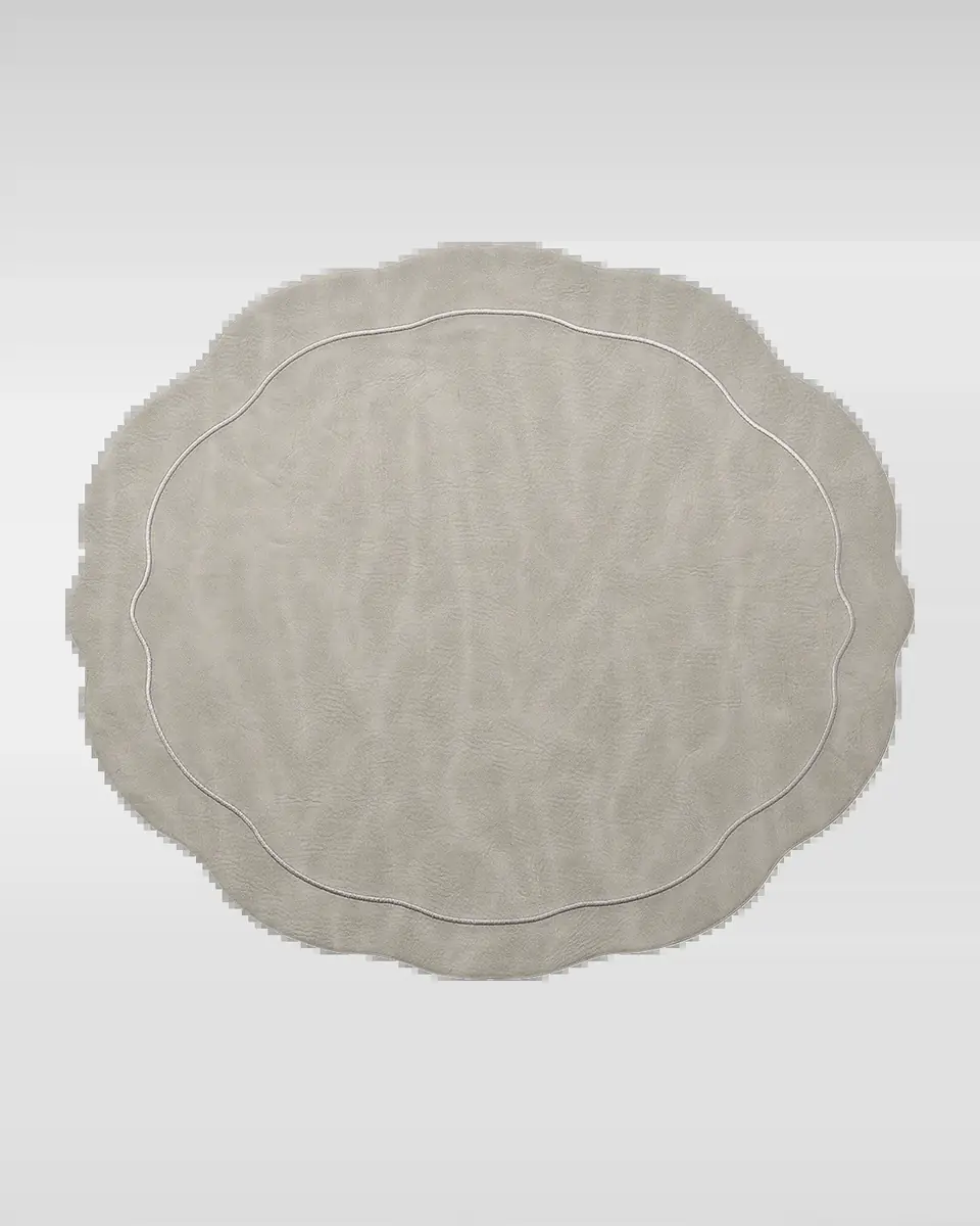Kim Seybert Gray Tailored Placemat | Thumbnail 2
