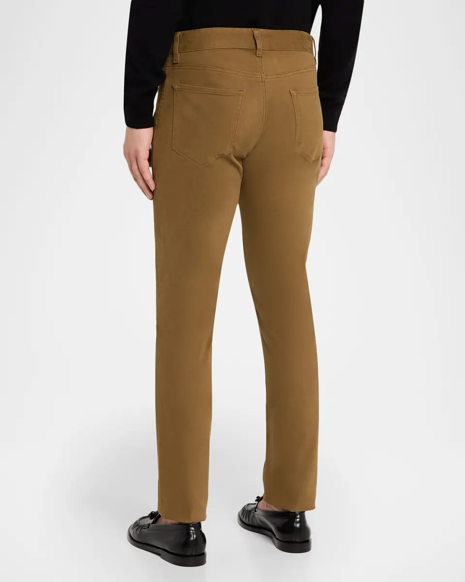 Vince Men's Dylan Peached Cotton 5-Pocket Pants | Thumbnail 2