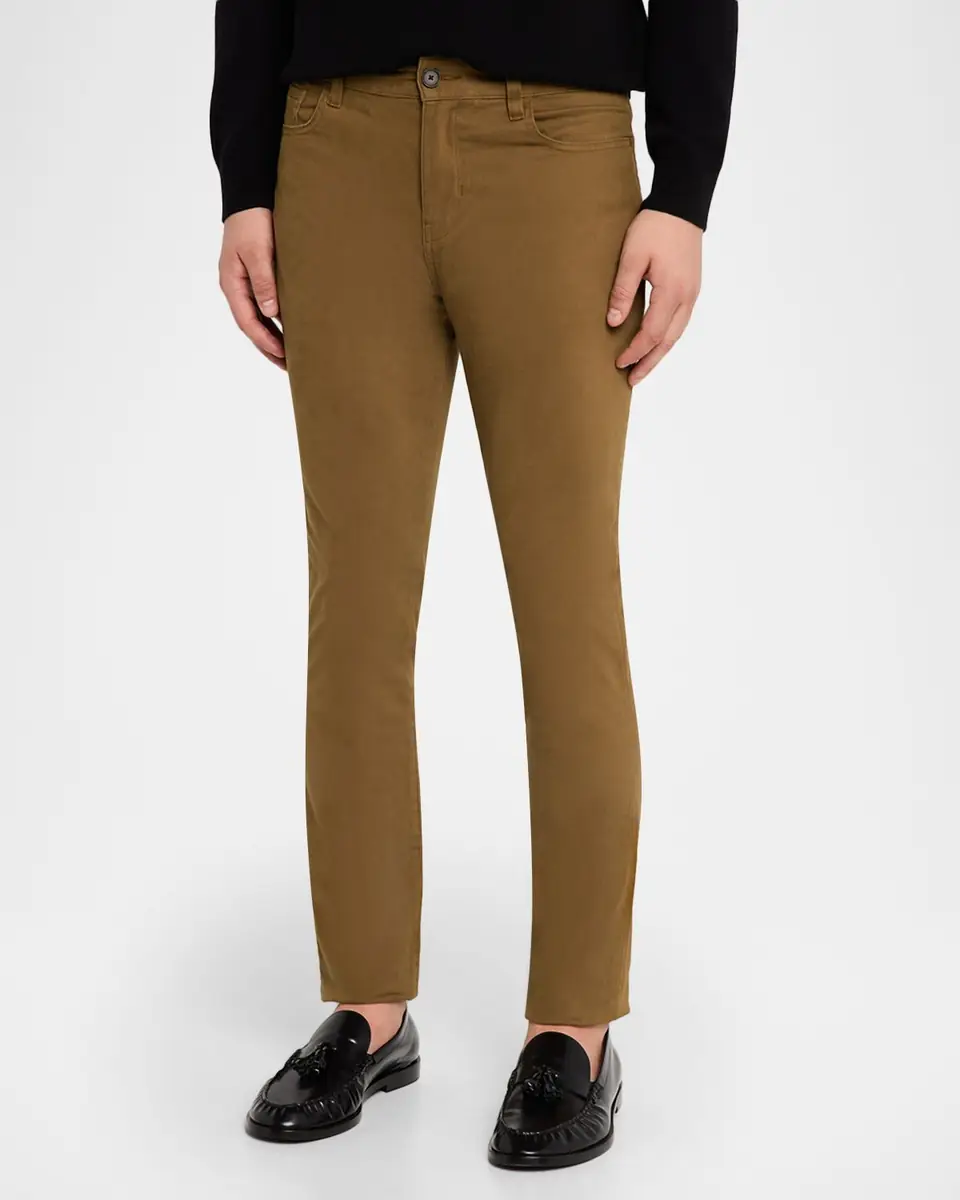 Vince Men's Dylan Peached Cotton 5-Pocket Pants | Thumbnail 3