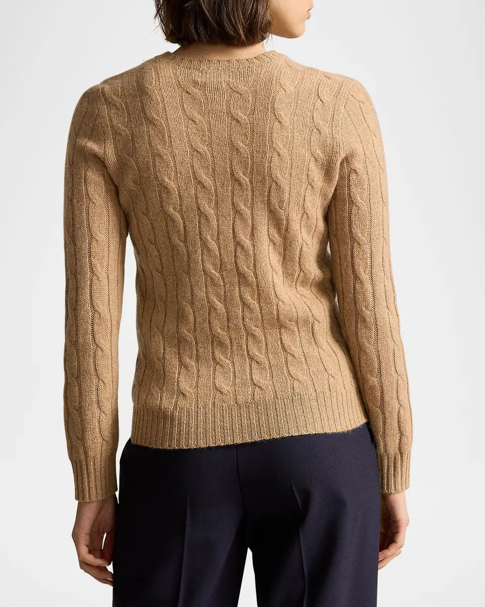 Polo Ralph Lauren Julianna Cable-Knit Cashmere Sweater | Thumbnail 3 Polo Ralph Lauren Julianna Cable-Knit Cashmere Sweater | Thumbnail 3