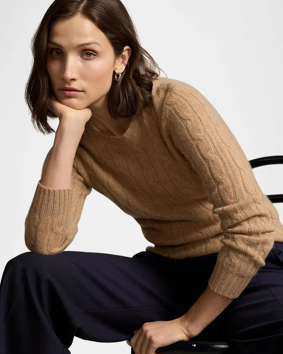 Polo Ralph Lauren Julianna Cable-Knit Cashmere Sweater | Thumbnail 8 Polo Ralph Lauren Julianna Cable-Knit Cashmere Sweater | Thumbnail 8