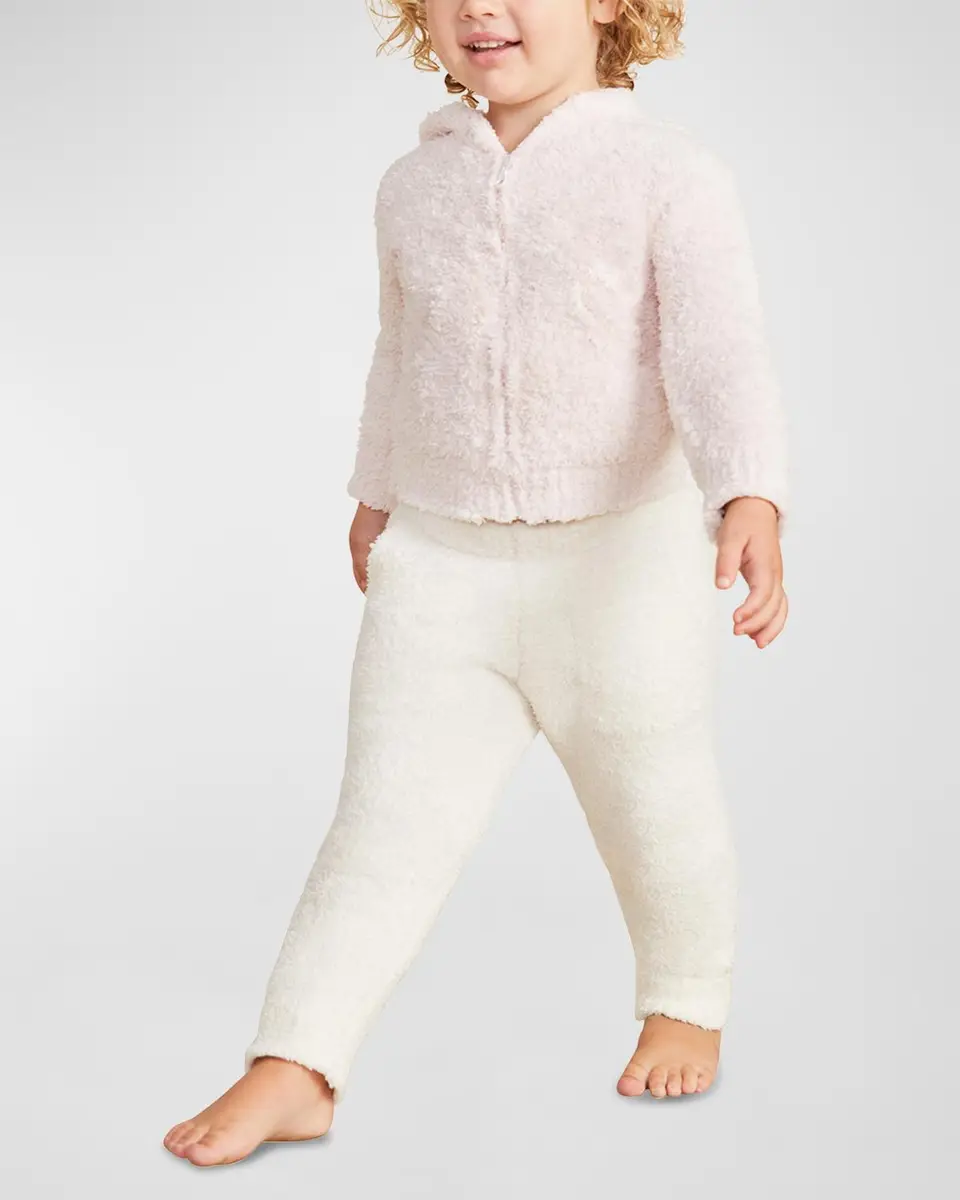 Barefoot Dreams Kid's CozyChic Textured Hoodie | Thumbnail 3
