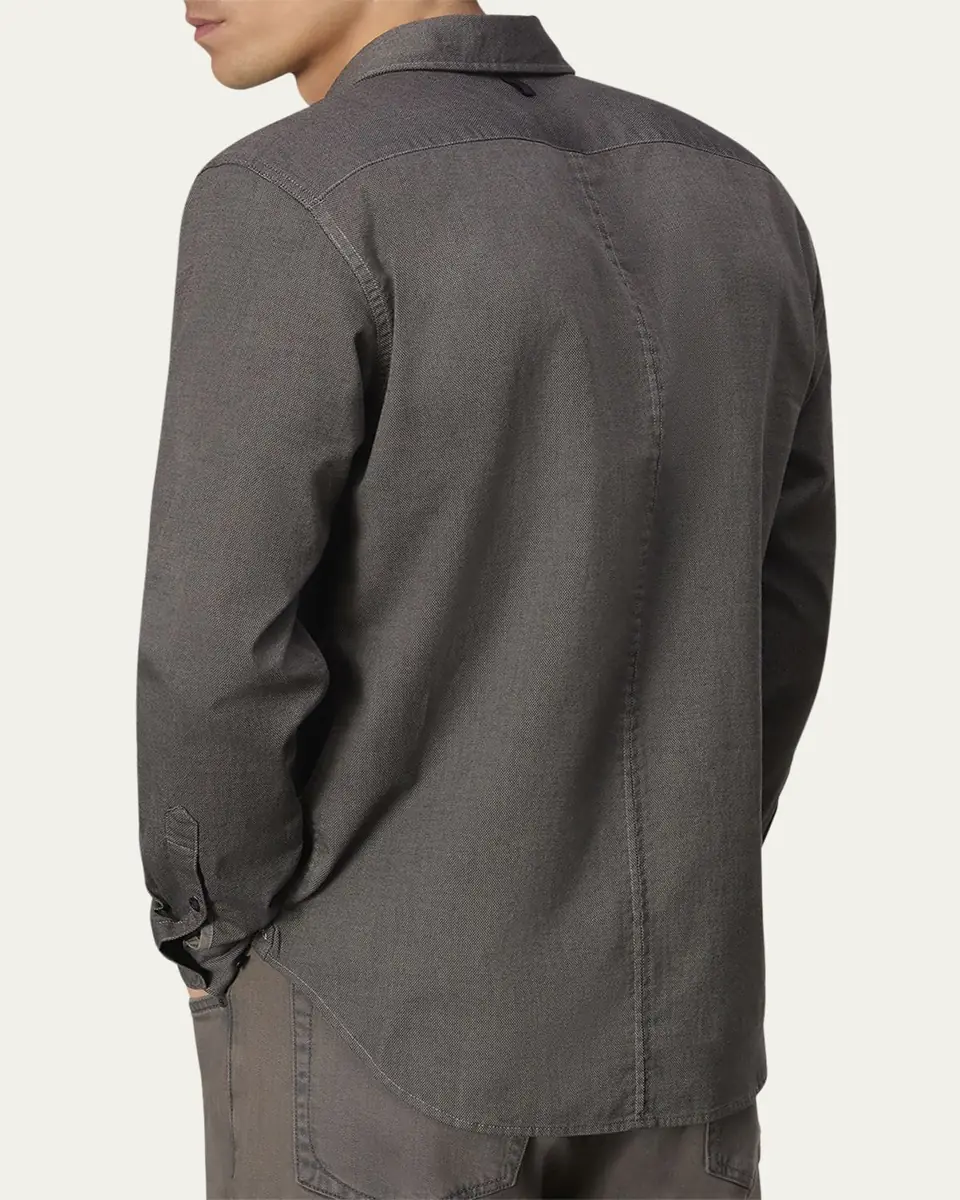 rag & bone Men's Tomlin Stretch Dobby Shirt | Thumbnail 3