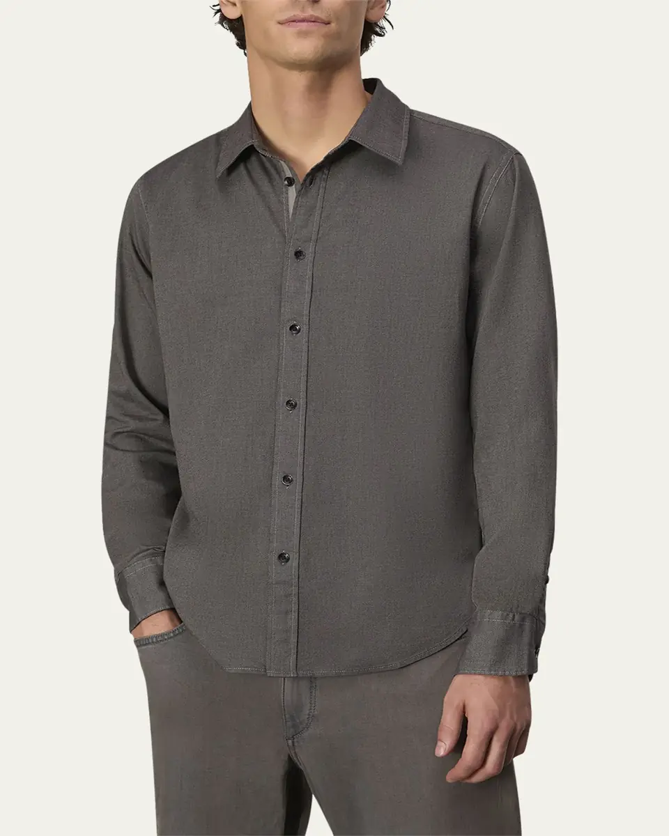 rag & bone Men's Tomlin Stretch Dobby Shirt | Thumbnail 4