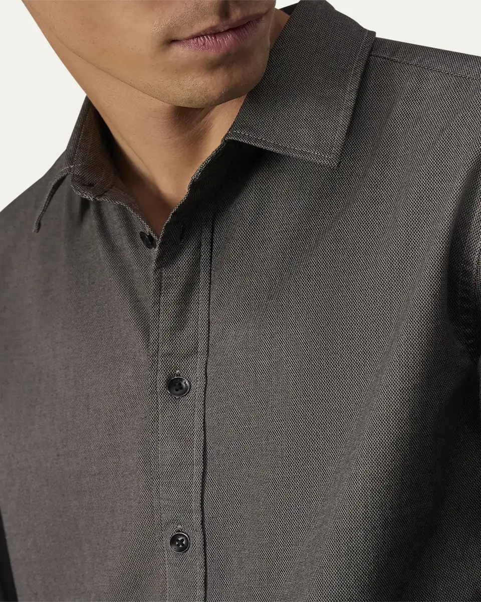 rag & bone Men's Tomlin Stretch Dobby Shirt | Thumbnail 5
