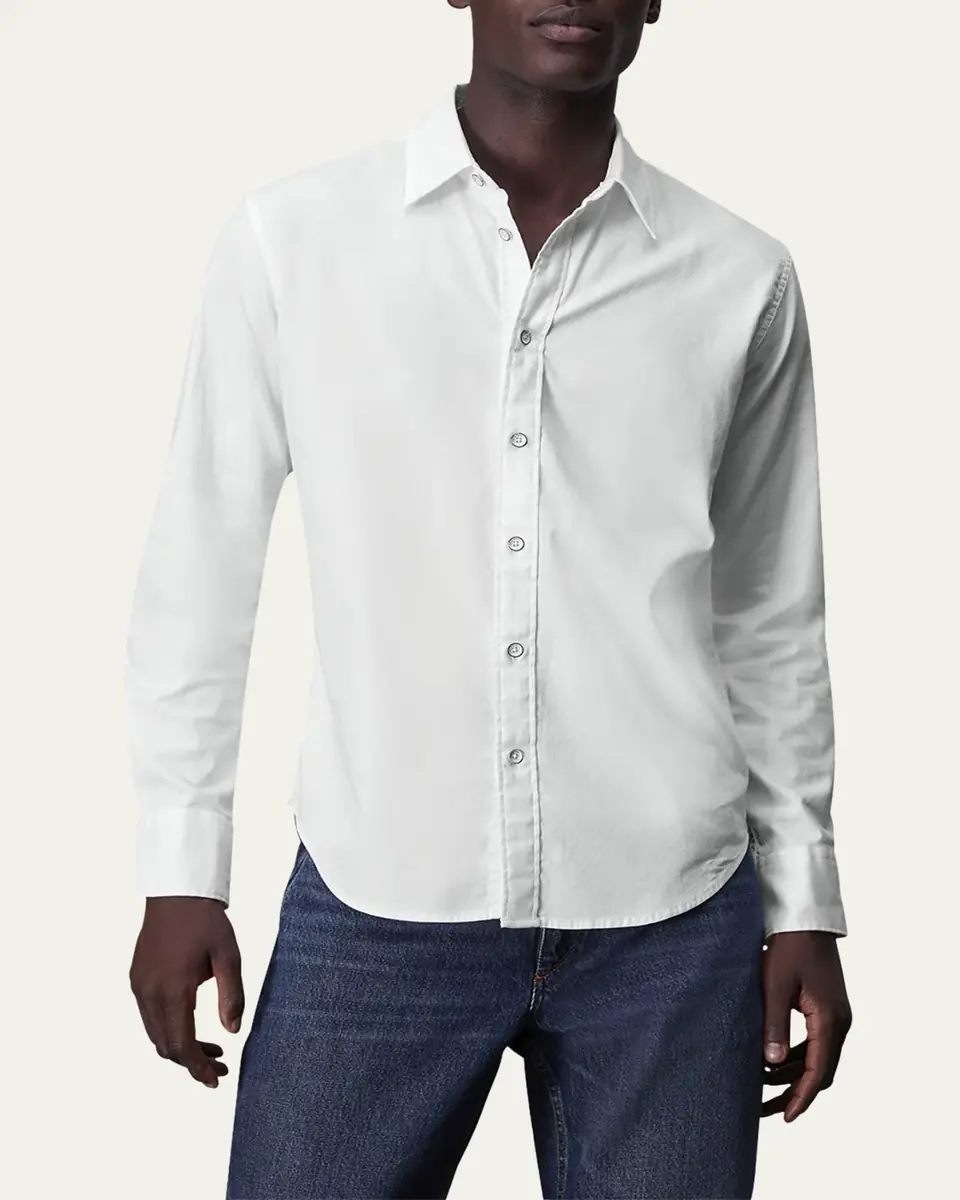 rag & bone Men's Tomlin Stretch Dobby Shirt | Thumbnail 7