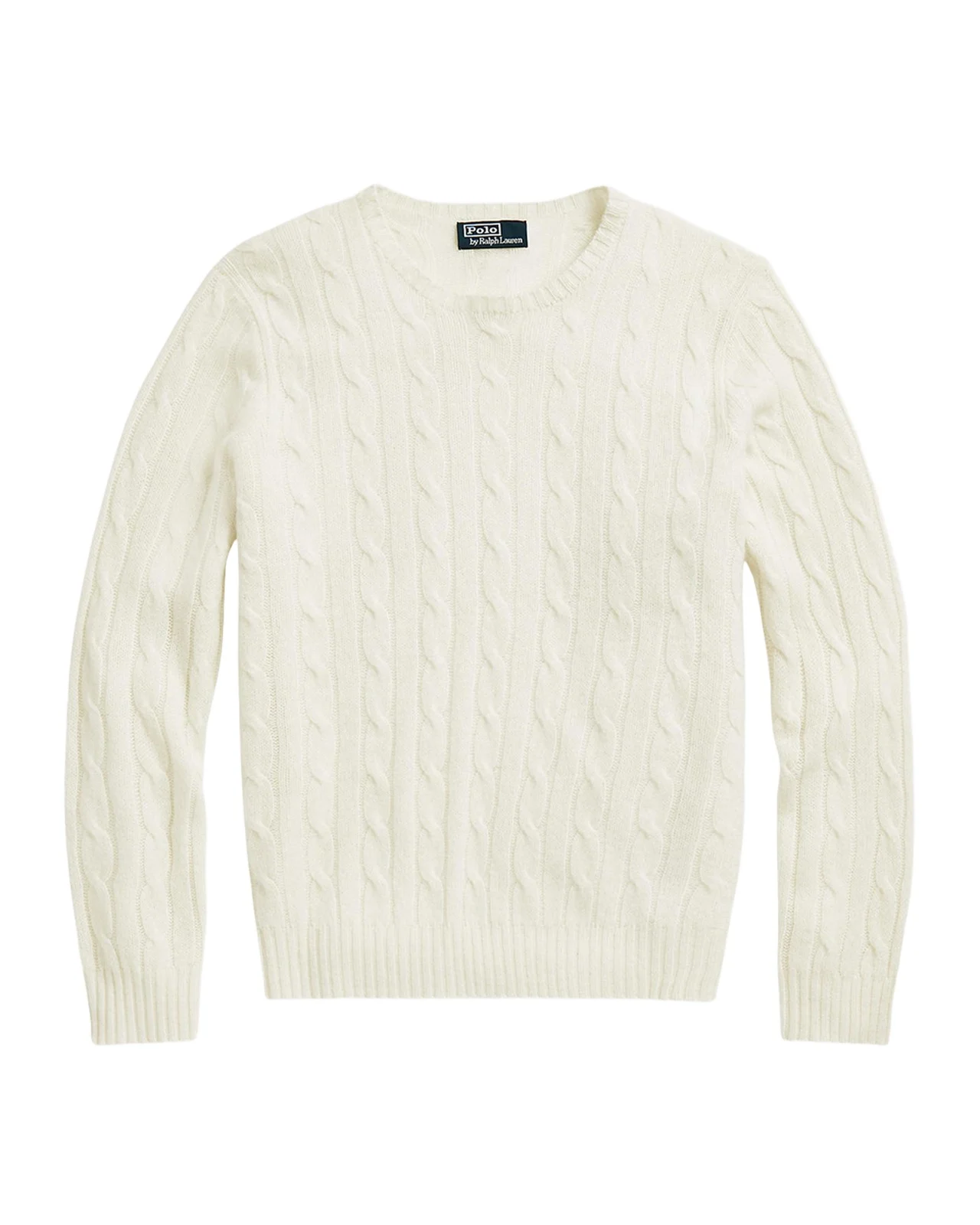 Polo Ralph Lauren Men's The Iconic Cable-Knit Cashmere Sweater