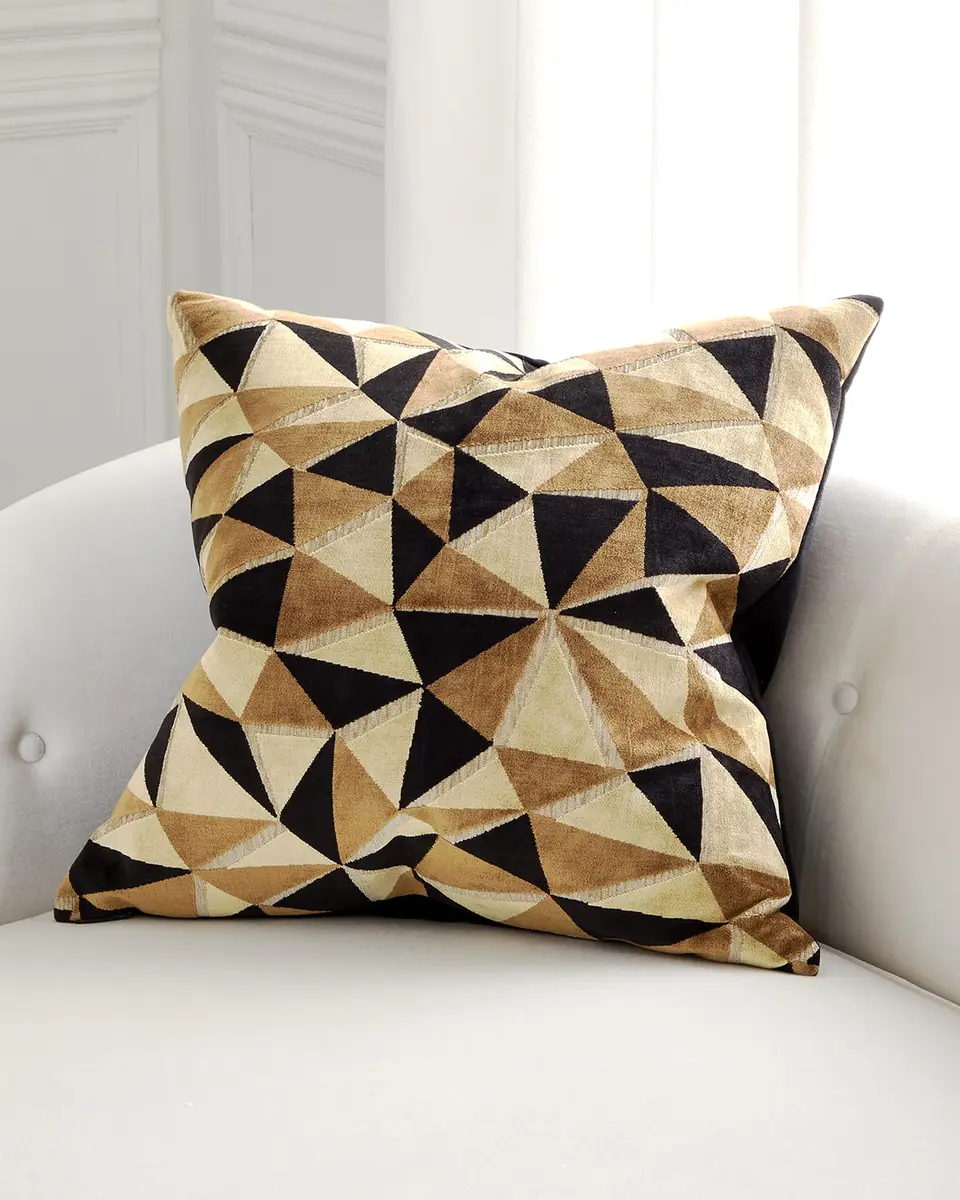 D.V. KAP Home Prismatic Decorative Pillow, 24" Square | Image 1 D.V. KAP Home Prismatic Decorative Pillow, 24" Square | Image 1