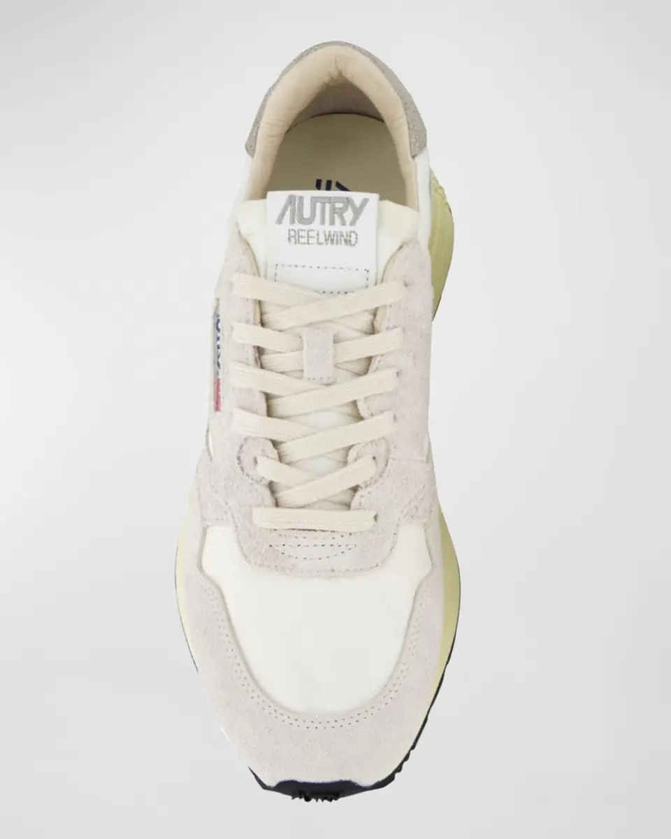 AUTRY Reelwind Low-Top Leather Trainer Sneakers | Thumbnail 5 AUTRY Reelwind Low-Top Leather Trainer Sneakers | Thumbnail 5