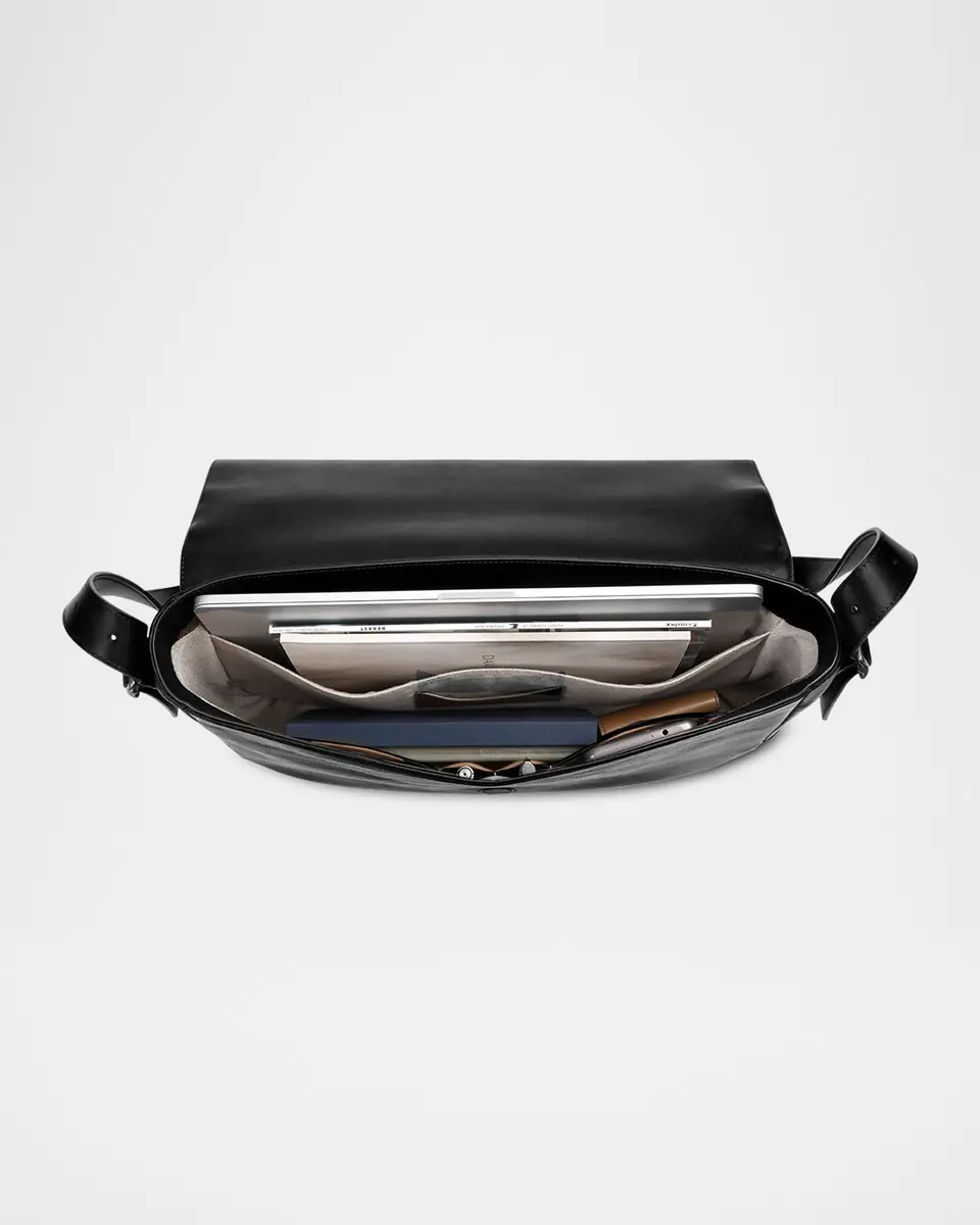 Shinola Men's Runwell Leather Messenger Bag | Thumbnail 2