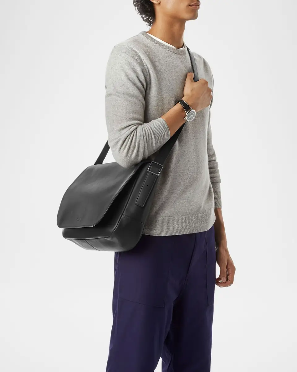 Shinola Men's Runwell Leather Messenger Bag | Thumbnail 3